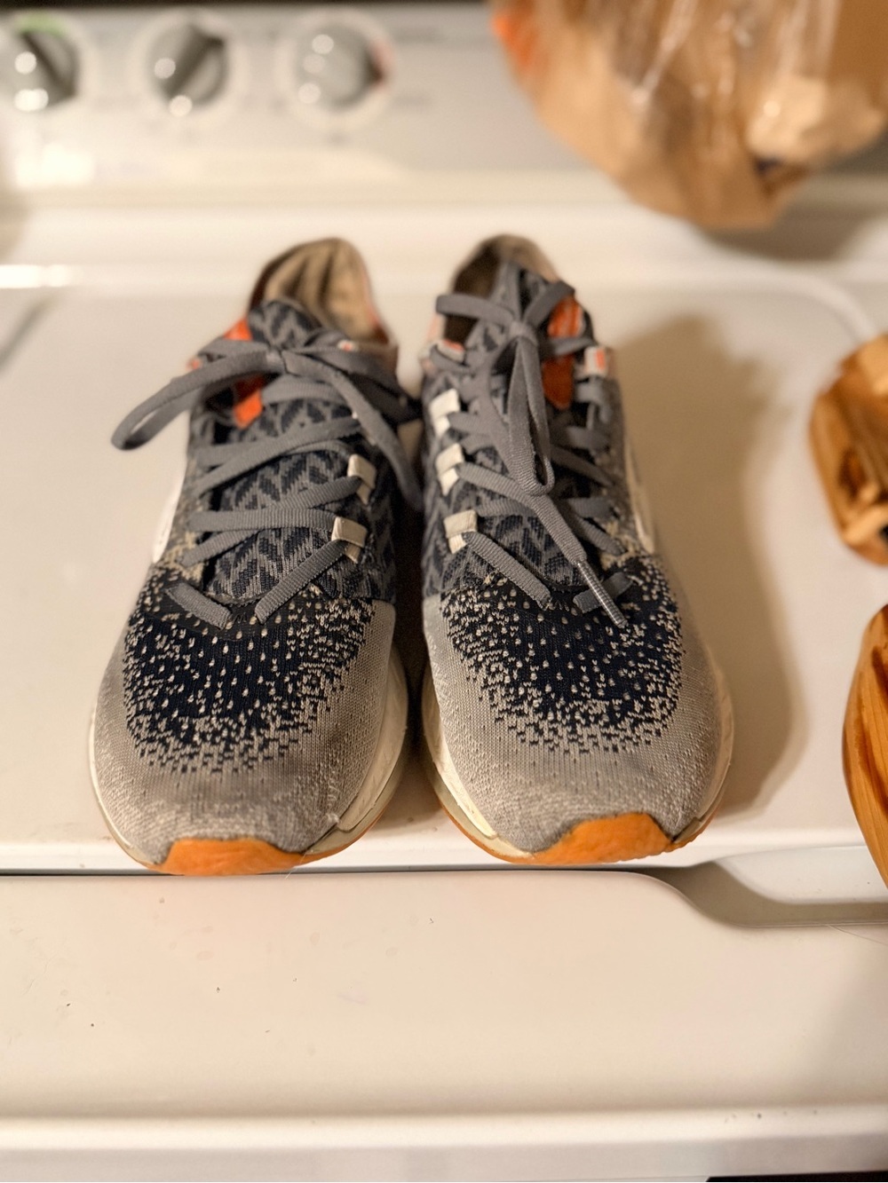 Brooks DNA AMP Running Shoes Gray Orange Women’s Size 9